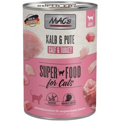 MACs Superfoods Adult Calf/Turkey  400 g