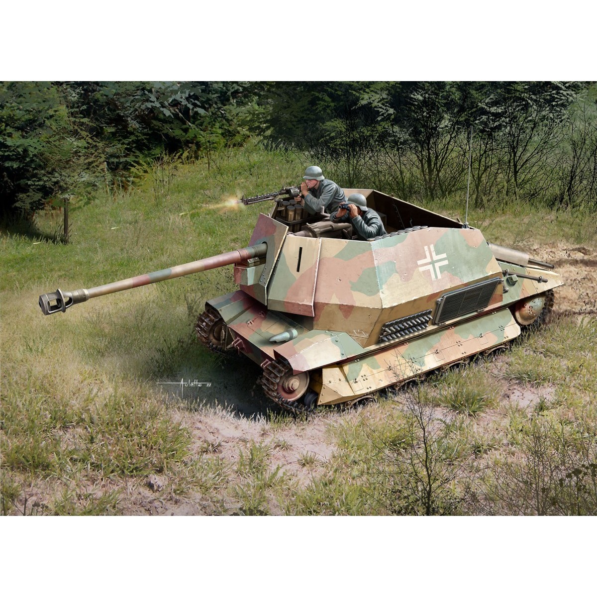 Revell Marder I 7.5cm Pa.K. 40 (Sf.) auf FCM 36(f) (1:35)