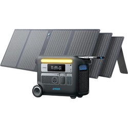 ANKER 767 PowerHouse + 3 Solar Panel (100W)