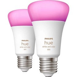 Philips Hue White and Color Ambiance A60 9W 2 pcs