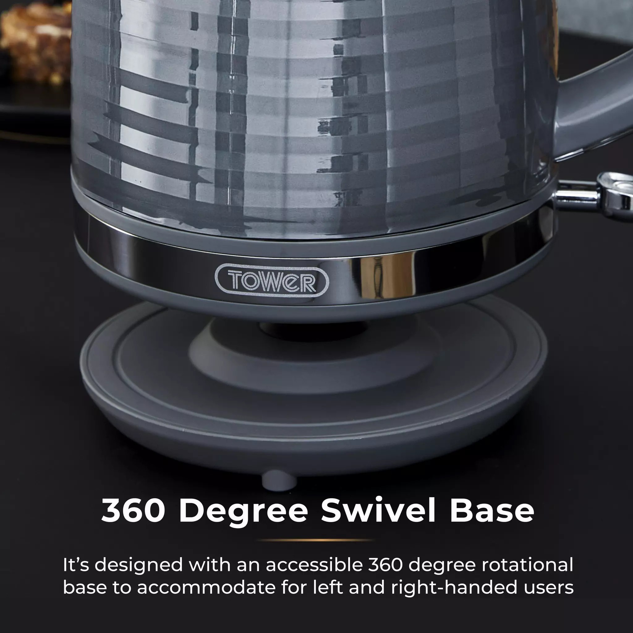 Tower Saturn T10077GRY 3000&nbsp;Вт 1.7&nbsp;л  серый