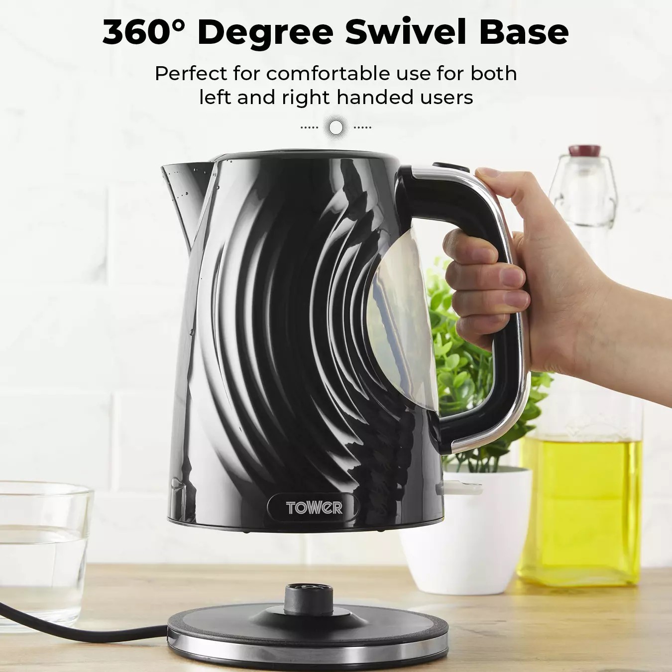 Tower Sonar T10083BLK 3000&nbsp;Вт 1.7&nbsp;л  черный