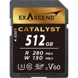 Exascend Catalyst UHS-II V60 SDXC 512&nbsp;ГБ