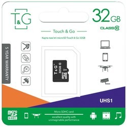 T&G microSD class 10 UHS-I 8&nbsp;ГБ