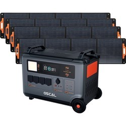 Oscal PowerMax 3600 + 4 Solar Panel 200W