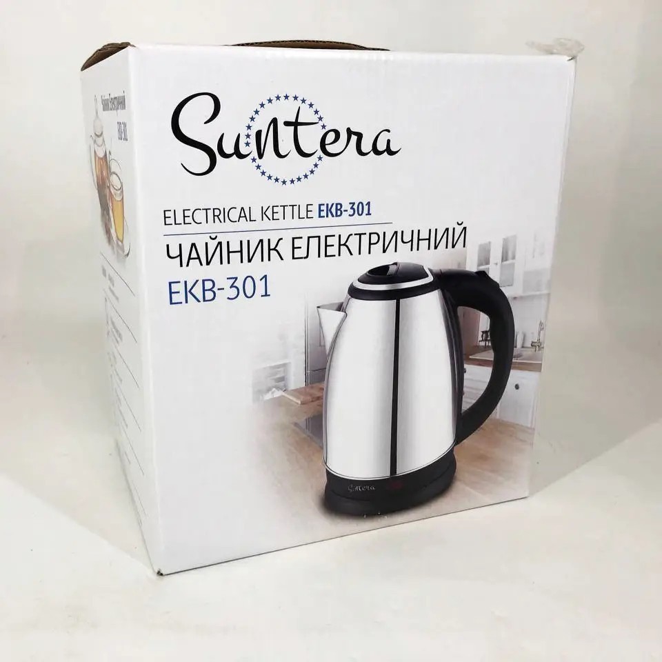 Suntera EKB-301 1500&nbsp;Вт 1.8&nbsp;л  хром