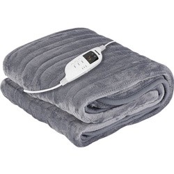 Geepas Electric Heated Throw Soft Flannel Over Blanket