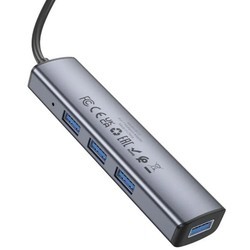 Borofone DH12 Smart 4-in-1 USB to USB3.0x4 (1.2m)