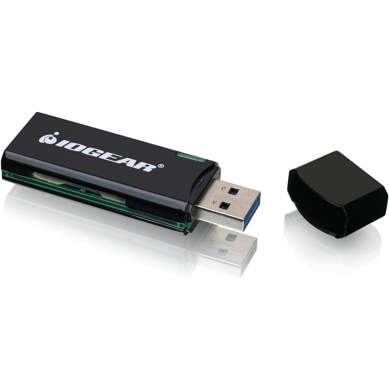 IOGEAR SuperSpeed USB 3.0 SD\/Micro SD Card Reader \/ Writer