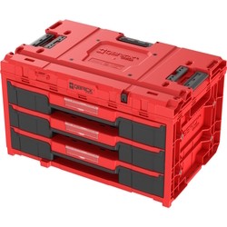 Qbrick System One Drawer 3 Toolbox 2.0 Red