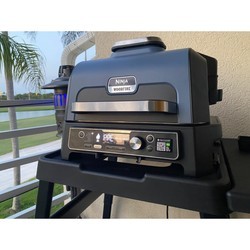 Ninja Woodfire Pro Connect Premium XL Outdoor Grill & Smoker синий