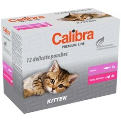 Calibra Cat Premium Kitten Pouch Multipack 12 pcs