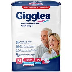 Giggles Adult Diapers M \/ 15 pcs