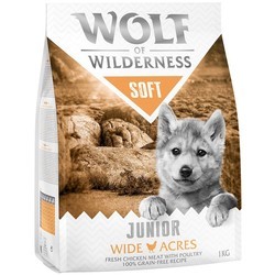 Wolf of Wilderness Soft Junior Wide Acres 1 kg