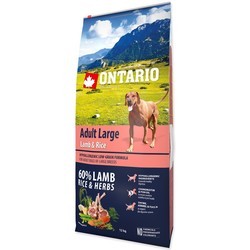 Ontario Adult Large Lamb\/Rice 12 kg