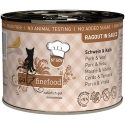Catz Finefood Ragout in Sauce Pork\/Veal 190 g