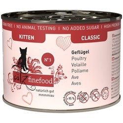 Catz Finefood Classic Canned Kitten Poultry 200 g