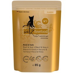 Catz Finefood Classic Pouch Beef/Veal  85 g