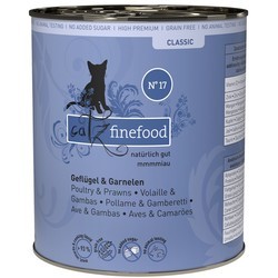 Catz Finefood Classic Canned Poultry/Prawns  800 g