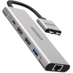 Sitecom Dual USB-C Multiport Pro Adapter+PD
