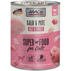 MACs Superfoods Adult Calf/Turkey 800 g