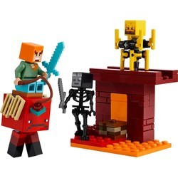 Lego The Nether Lava Battle 21266