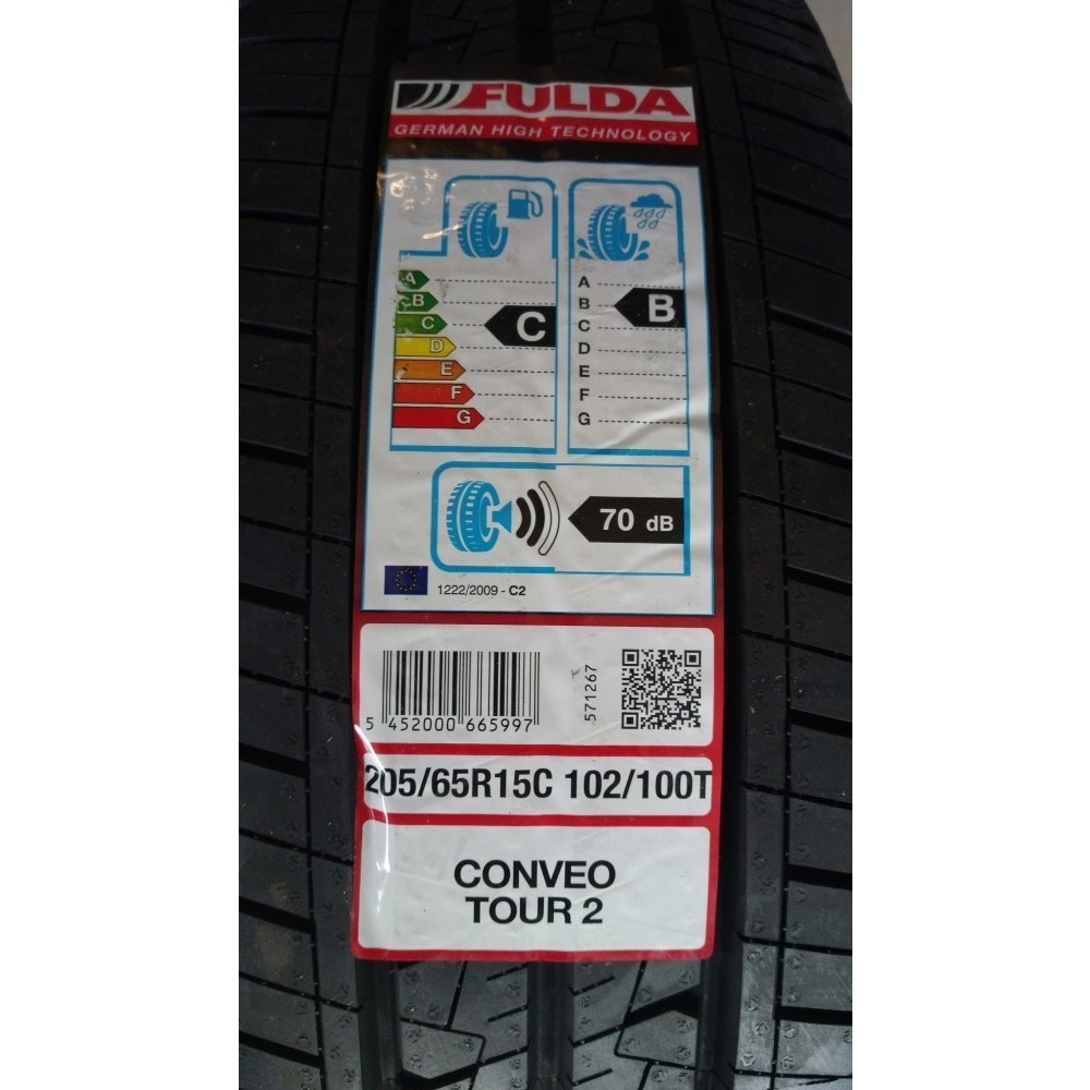 Fulda Conveo Tour 2 195/60 R14C 106S