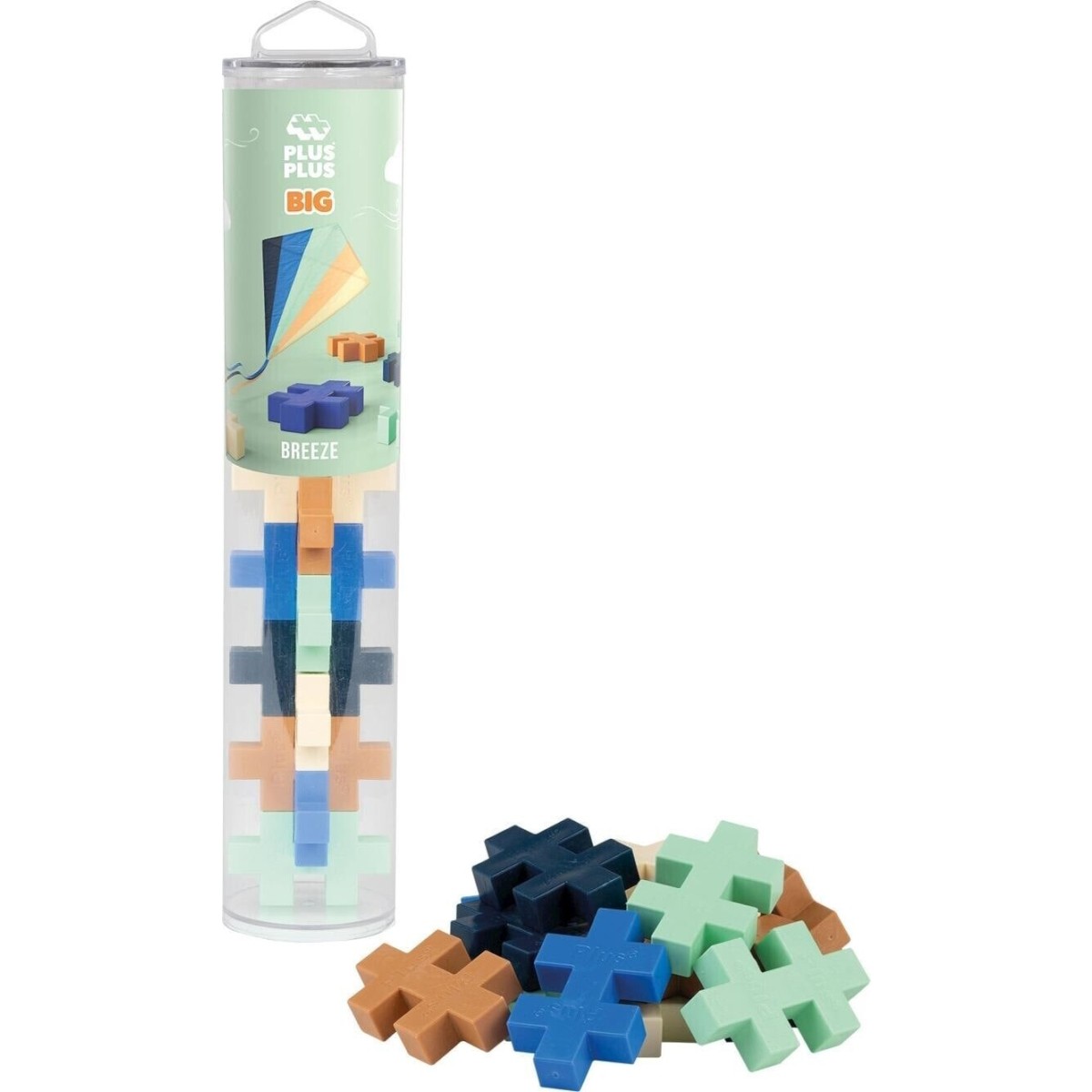 Plus-Plus Big Breeze Colormix (15 pieces) PP-3490
