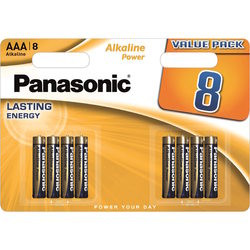 Panasonic Alkaline Power 8xAAA
