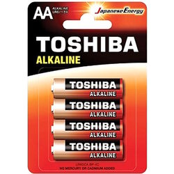 Toshiba Alkaline 4xAA