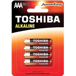 Toshiba Alkaline 4xAAA
