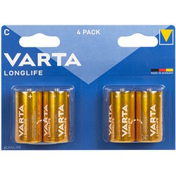 Varta Longlife 4xC