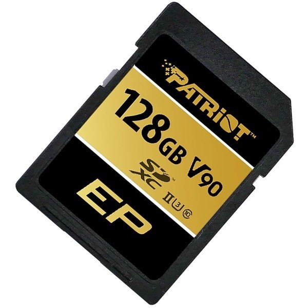 Patriot Memory V90 SDXC UHS-II U3 Class 10 128Gb