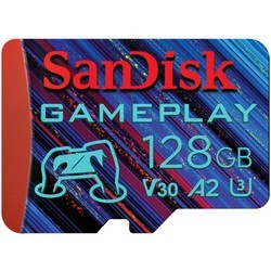 SanDisk GamePlay microSDXC Card for Mobile and Handheld Console Gaming 128Gb