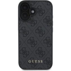GUESS Metal Gold Logo for iPhone 16