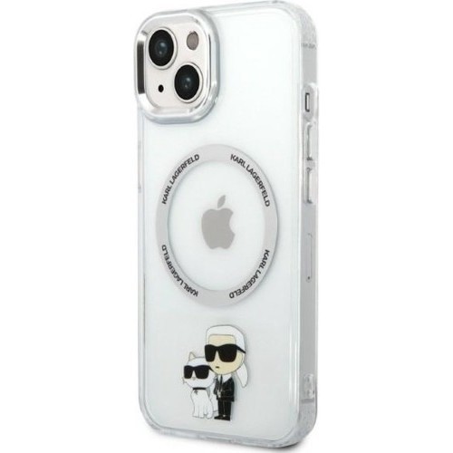 Karl Lagerfeld Iconic Karl&amp;Choupette for iPhone 14 Plus