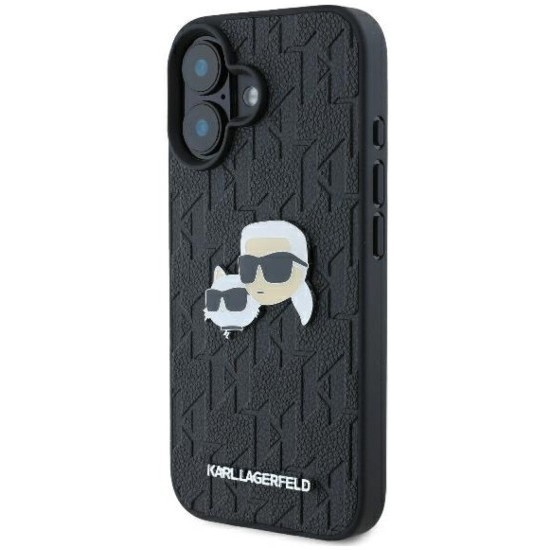 Karl Lagerfeld Monogram Karl&amp;Choupette Head Pin for iPhone 16