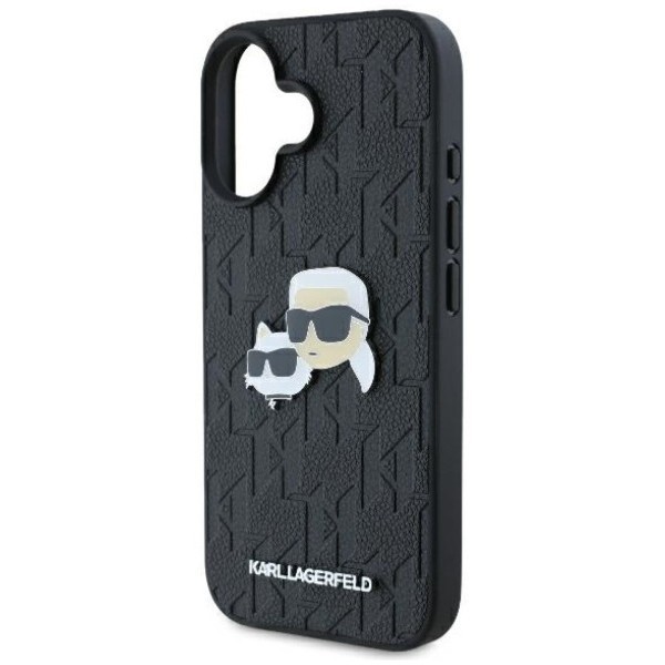 Karl Lagerfeld Monogram Karl&amp;Choupette Head Pin for iPhone 16