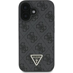 GUESS Leather Triangle Strass for iPhone 16