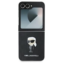 Karl Lagerfeld Saffiano Monogram Ikonik for Galaxy Z Flip 6