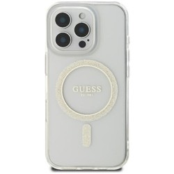 GUESS IML Glitter Circle MagSafe for iPhone 16 Pro