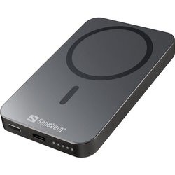 Sandberg Mag Wireless Powerbank 5000 ALU