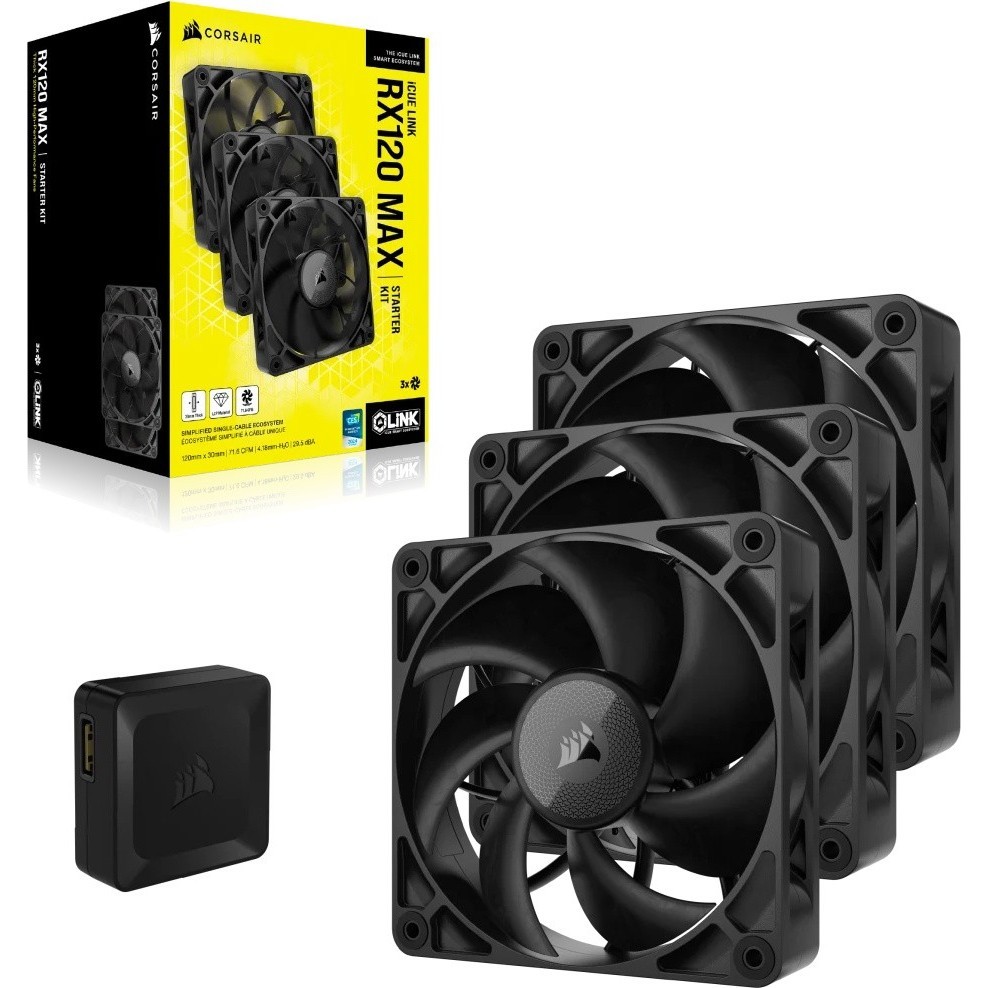 Corsair iCUE LINK RX120 MAX PWM Triple Pack