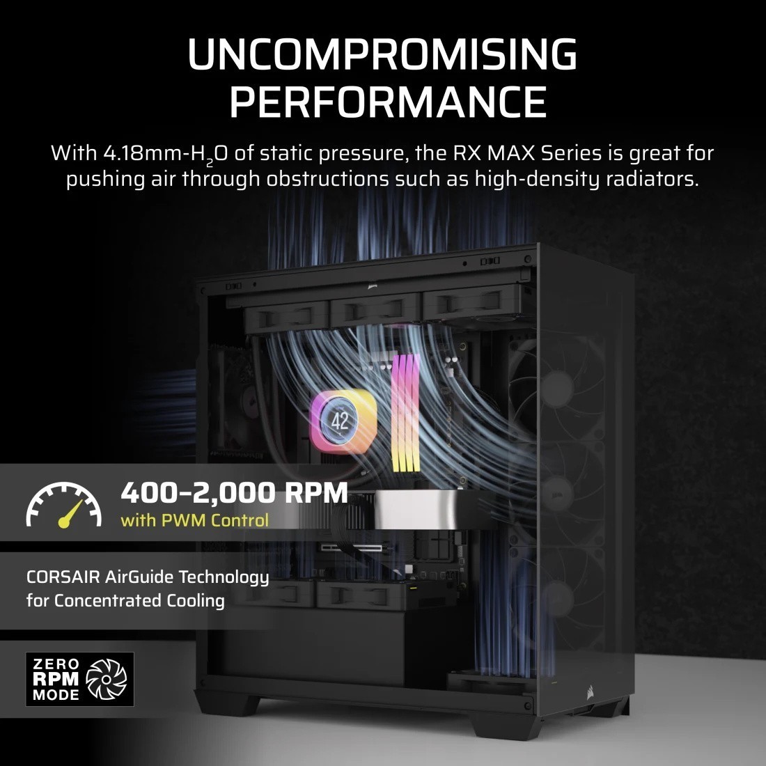 Corsair iCUE LINK RX120 MAX PWM Triple Pack