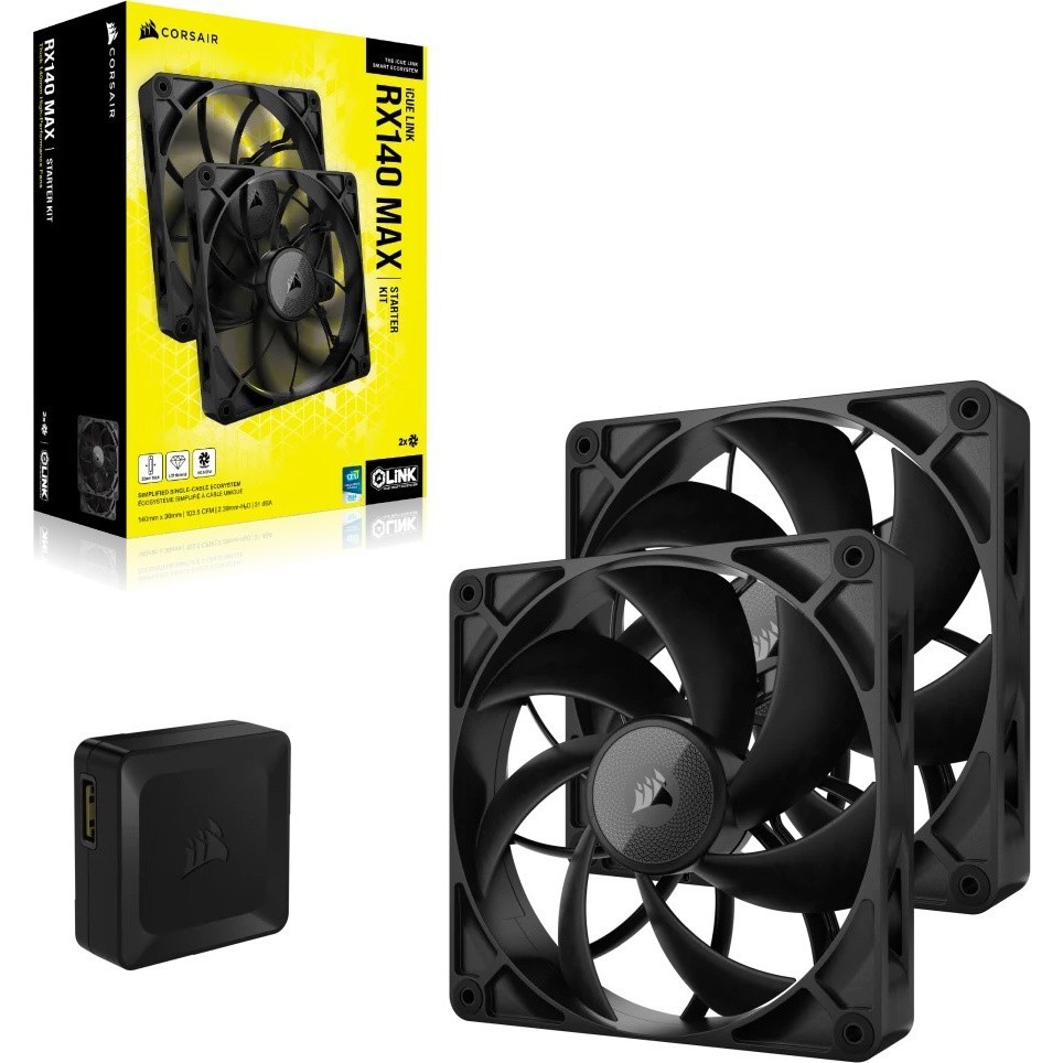 Corsair iCUE LINK RX140 MAX PWM Dual Pack