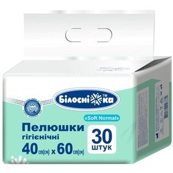 Bіlosnіzhka Soft Normal Underpads 40x60 / 30 pcs