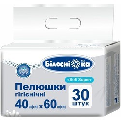 Bіlosnіzhka Soft Super Underpads 40x60 / 30 pcs