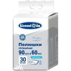 Bіlosnіzhka Soft Super Underpads 90x60 / 30 pcs
