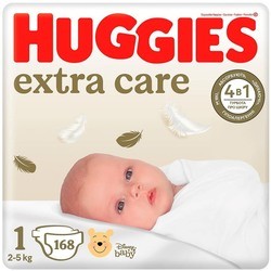 Huggies Extra Care 1 / 168 pcs