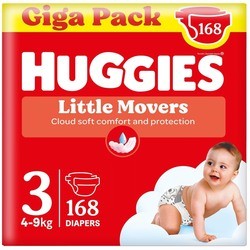 Huggies Little Movers 3 / 168 pcs